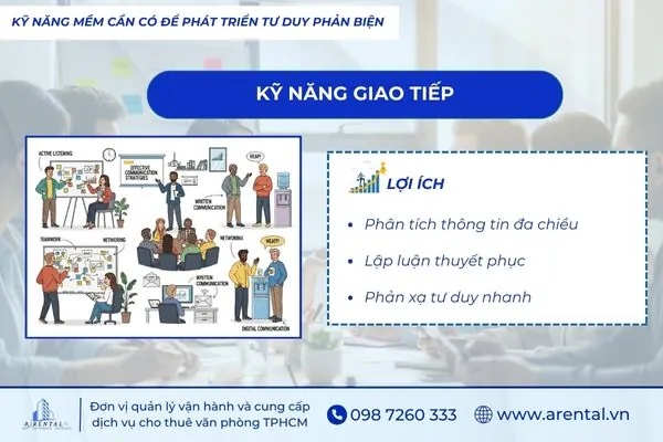 Rèn tư duy phản biện trong công việc bằng kỹ năng giao tiếp và trình bày lập luận rõ ràng