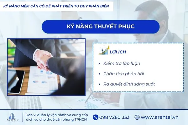 Rèn tư duy phản biện trong công việc bằng kỹ năng thuyết phục và lập luận logic, rõ ràng