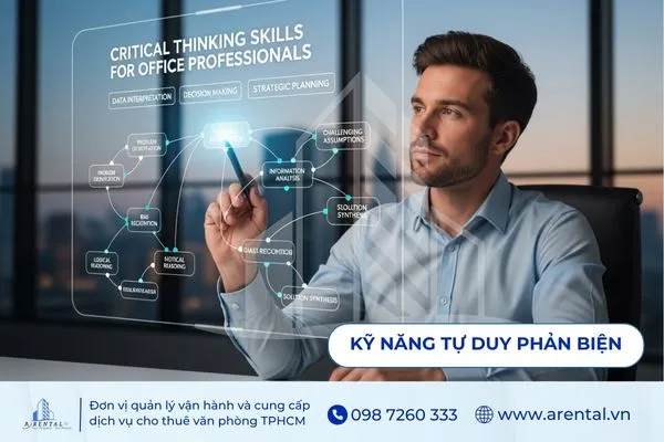 Kỹ năng tư duy phản biện rất cần thiết trong công việc, giúp giải quyết vấn đề hiệu quả.