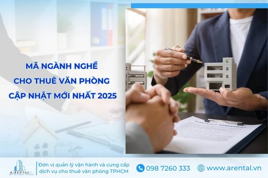Mã ngành nghề cho thuê văn phòng cập nhật mới nhất.