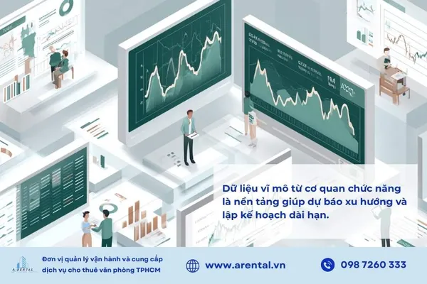 Dữ liệu vĩ mô từ cơ quan chức năng là nền tảng giúp dự báo xu hướng và lập kế hoạch dài hạn.