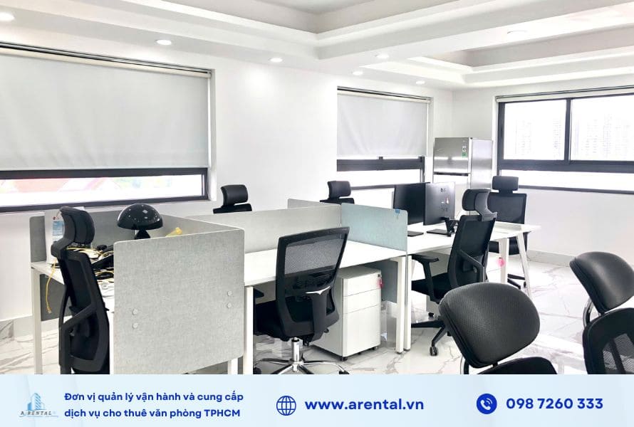 Không gian văn phòng trọn gói tại tòa nhà A Space Office Quận 2.
