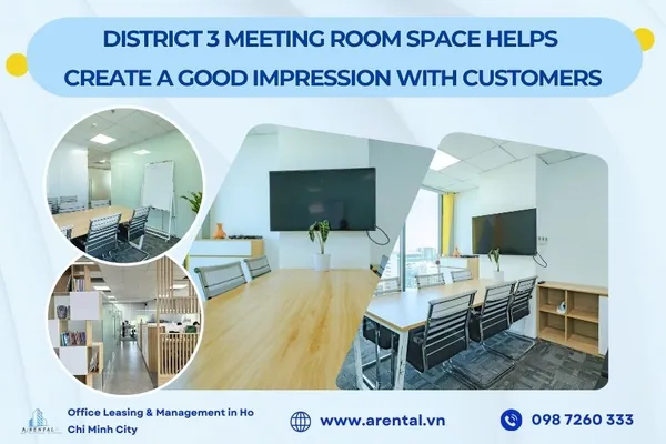 Professional meeting room in District 3 designed to impress clients and partners.