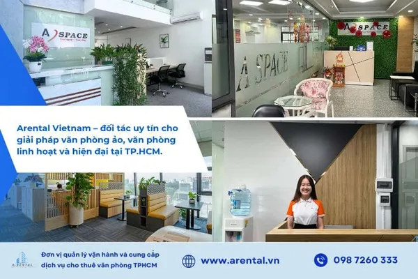 Arental Vietnam – đối tác uy tín cho giải pháp văn phòng ảo, văn phòng linh hoạt và hiện đại tại TP.HCM.