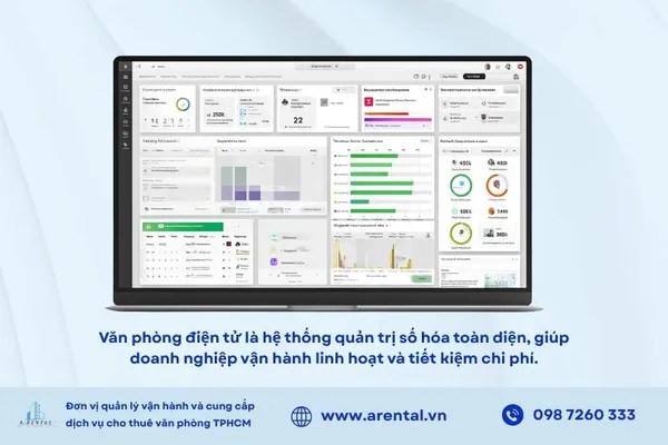 Văn phòng điện tử là hệ thống quản trị số hóa toàn diện, giúp doanh nghiệp vận hành linh hoạt và tiết kiệm chi phí.