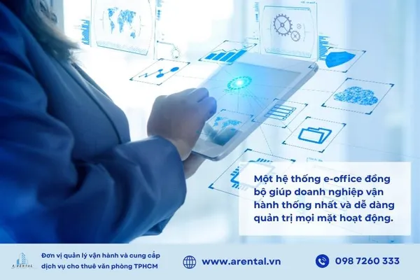 Một hệ thống e-office đồng bộ giúp doanh nghiệp vận hành thống nhất và dễ dàng quản trị mọi mặt hoạt động.