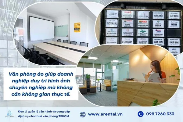 Văn phòng ảo giúp doanh nghiệp duy trì hình ảnh chuyên nghiệp mà không cần không gian thực tế.
