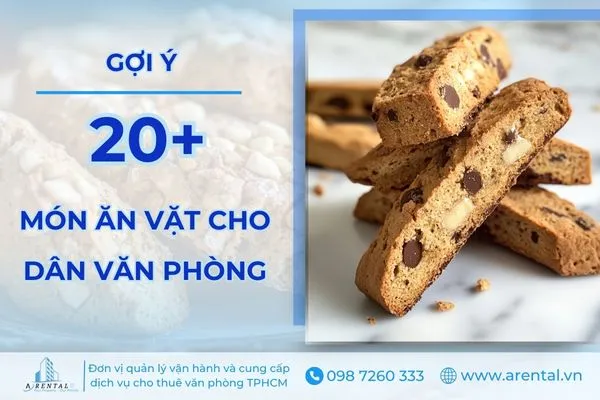 Tổng hợp gợi ý 20+ món ăn vặt văn phòng HCM ngon miệng được ưa chuộng.