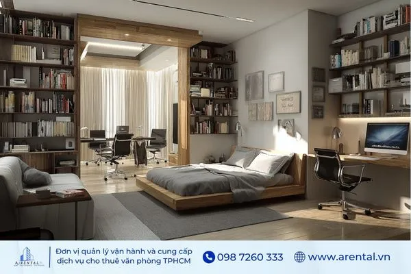 Officetel đôi khi có thể mang lại sự thiếu chuyên nghiệp nếu bố trí văn phòng chưa hợp lý.