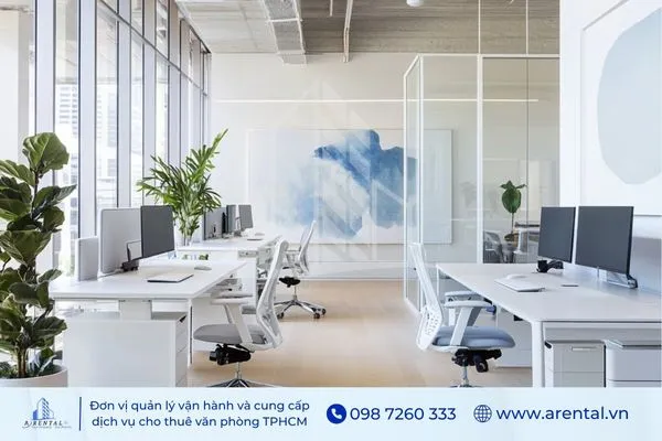 Xu hướng thiết kế văn phòng Bắc Âu hiện nay, tối giản nhưng tinh tế.