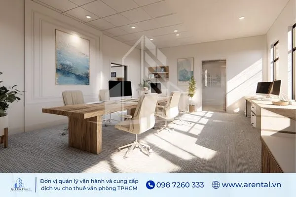 Xu hướng thiết kế văn phòng Parisian, mang đến sự tinh xảo và chuyên nghiệp.