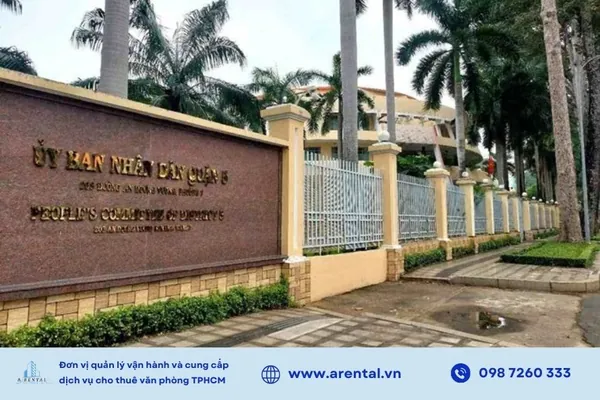 Trụ sở UBND phường An Đông.