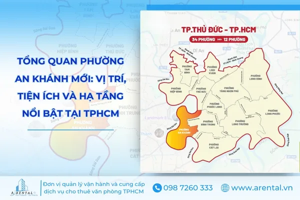 Tổng quan phường An Khánh mới: Vị trí, tiện ích và hạ tầng nổi bật tại TPHCM.