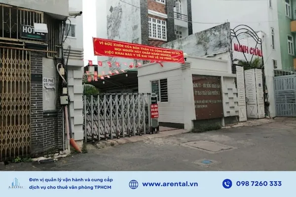 Trụ sở UBND phường Bàn Cờ.