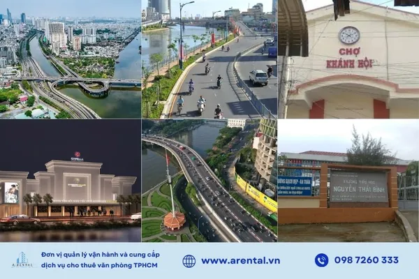 Hạ tầng và tiện ích đa dạng phường Khánh Hội.