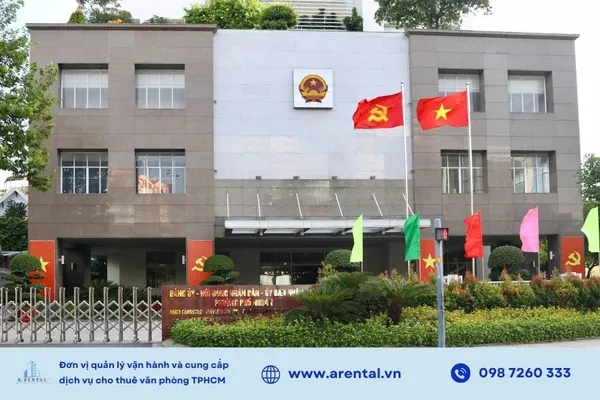 Trụ sở UBND phường Phú Nhuận.