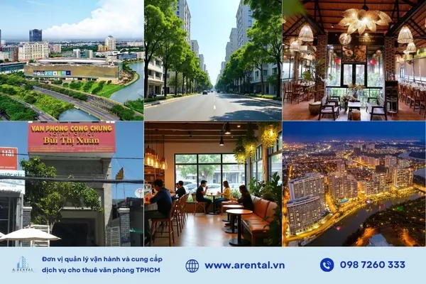 Các hạ tầng, tiện ích tại phường Tân Mỹ.