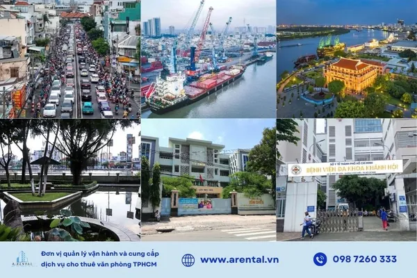 Hạ tầng và tiện ích phường Xóm Chiếu.