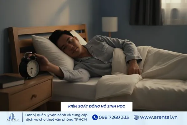 Kiểm soát đồng hồ sinh học là cách cải thiện quá tải công việc và rối loạn giấc ngủ hiệu quả.