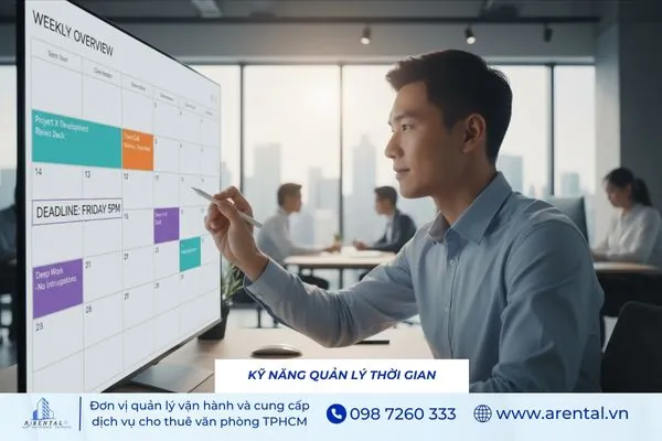 Kỹ năng quản lý thời gian giúp nhân viên sắp xếp đầu việc và deadline khoa học