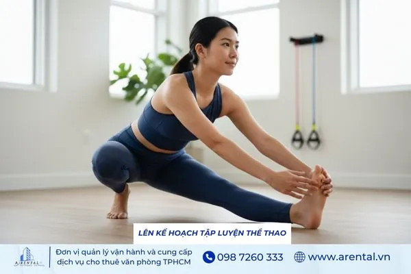 Tập luyện thể thao đều đặn giúp dân văn phòng cải thiện sức khỏe thể chất và tinh thần