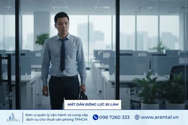 Mất dần động lực đi làm là dấu hiệu cảnh báo nhân viên đang bị stress và kiệt sức