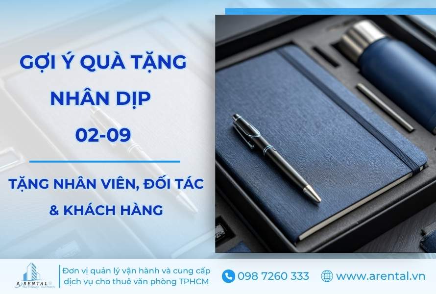 Gợi ý quà tặng 2/9 đẹp và ý nghĩa cho nhân viên, đối tác và khách hàng.