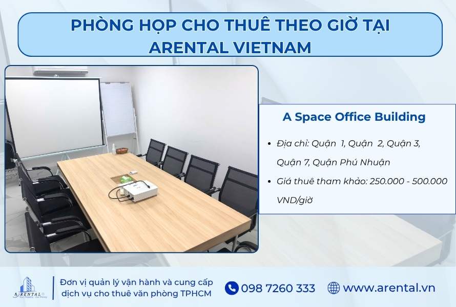 Dịch vụ cho thuê phòng họp riêng tại Arental Vietnam.
