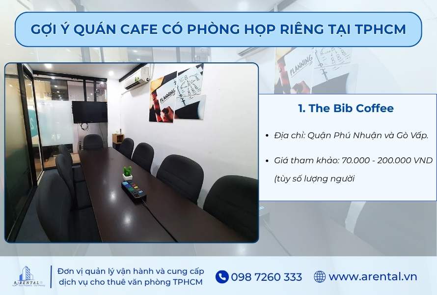 Không gian The Bib Coffee.