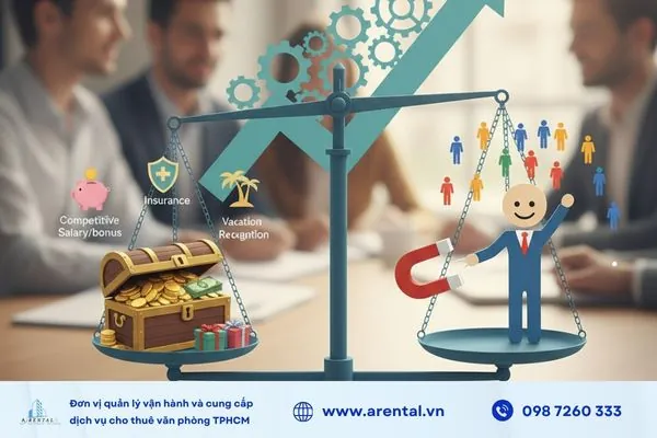 Chính sách đãi ngộ công bằng là nền tảng giữ chân nhân tài.