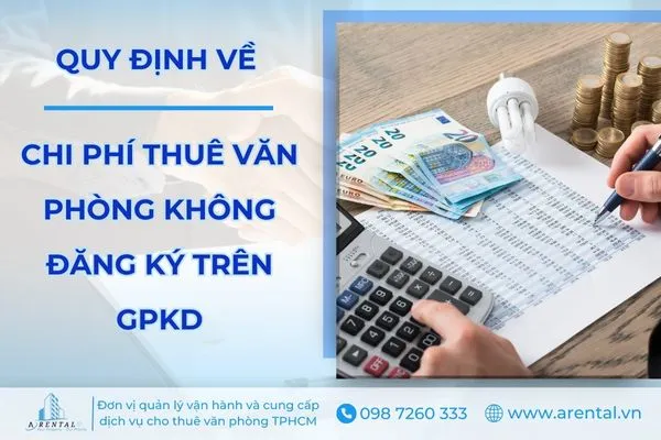 Quy định chi phí thuê văn phòng không đăng ký trên GPKD.