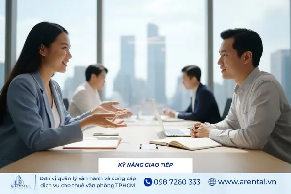 Kỹ năng giao tiếp giúp tạo kết nối và hỗ trợ hiệu quả trong công việc văn phòng