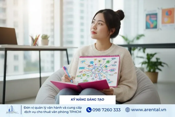 Kỹ năng sáng tạo giúp nghĩ ra giải pháp mới để xử lý công việc hiệu quả trong môi trường văn phòng