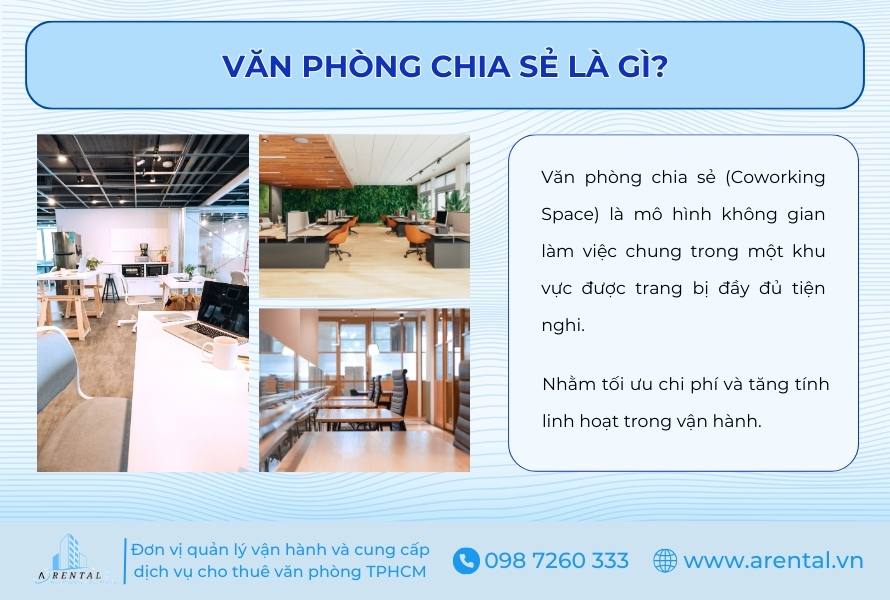 Định nghĩa văn phòng chia sẻ.