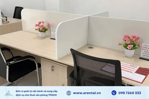 Môi trường văn phòng linh hoạt tại Arental Vietnam hỗ trợ làm việc hiệu quả.