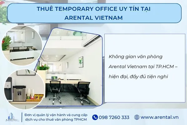 Arental Vietnam cung cấp nhiều loại hình văn phòng linh hoạt tại vị trí trung tâm với chi phí hợp lý, pháp lý rõ ràng.