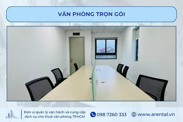 Không gian văn phòng trọn gói chuyên nghiệp, có thể vào làm việc ngay.