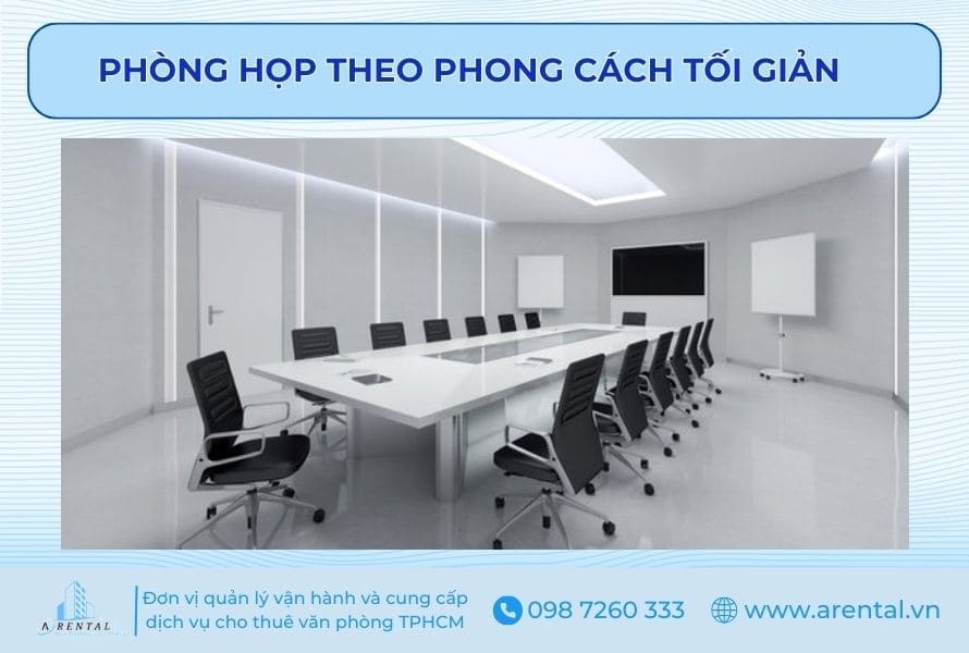 Thiết kế phòng họp đẹp theo phong cách hiện đại sang trọng.