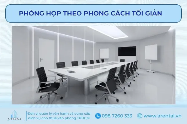 Thiết kế phòng họp đẹp theo phong cách hiện đại sang trọng.