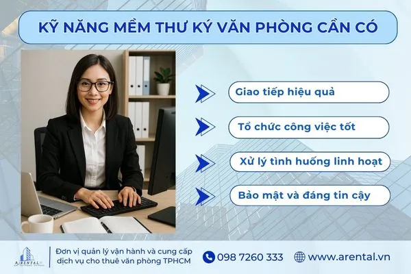 Kỹ năng mềm mà một thư ký văn phòng cần có.