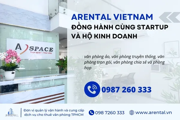 Arental Vietnam đồng hành cùng startup và hộ kinh doanh.