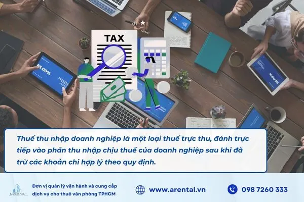 TNDN đánh vào thu nhập tính thuế sau khi trừ chi phí hợp lý theo quy định.