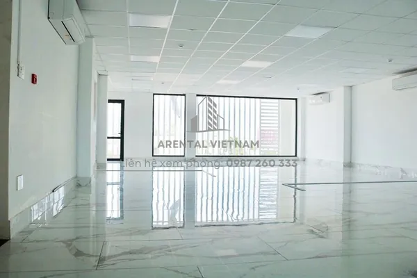 Sàn trống 100m2 phù hợp cho 4 - 6 khu vực chức năng của công ty