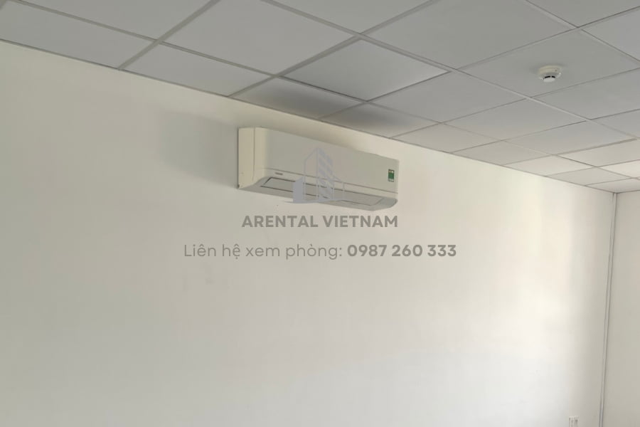 Điều hòa Toshiba đảm bảo không khí cho văn phòng cho thuê 25m2.