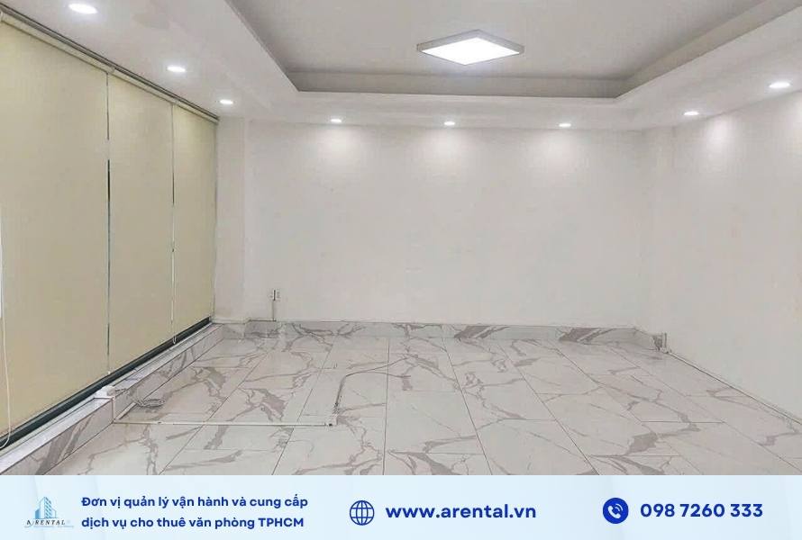 Tổng thể không gian sàn trống diện tích 40m2 Quận 2