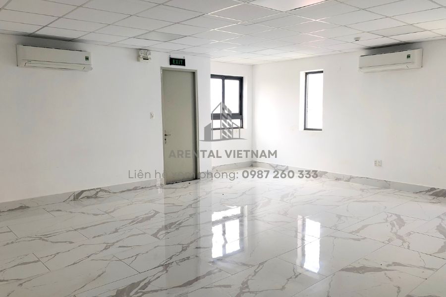 Bao quát không gian mặt bằng 50m2 cho thuê làm văn phòng