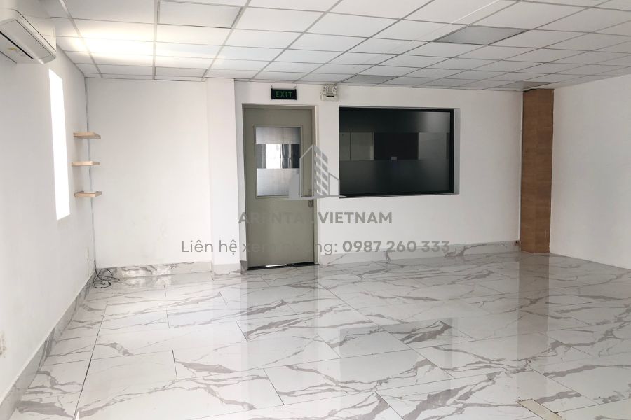 Sàn trống diện tích 50m2 cho thuê làm mặt bằng văn phòng
