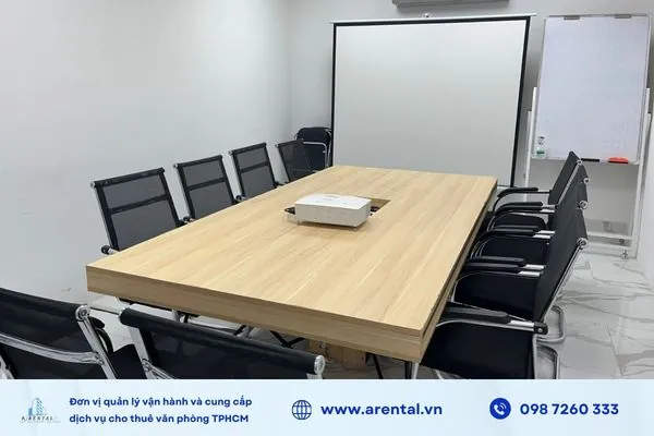 Phòng họp cho thuê theo giờ tại Arental Vietnam.