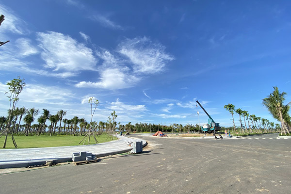 Tiến độ dự án Venezia Beach Bình Châu 2021
