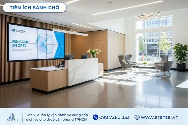 Tiện ích không gian sảnh chờ.